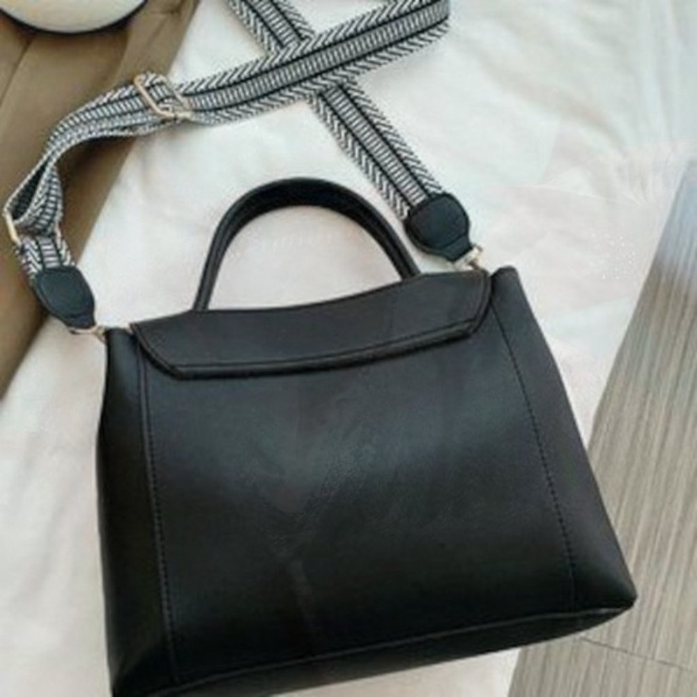 New Satchel Bag Black 245 - Picture 2 of 4